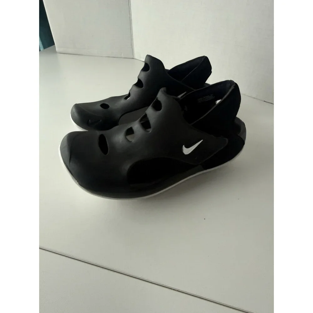 Nike Sunray Protect 3y Toddler Youth Little Kid sandals play shoes Black